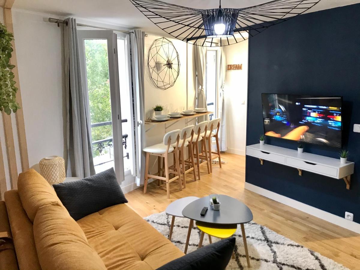 Hullman Suite Apartment 4 People Between La Defense And Paris Asnières Exteriör bild